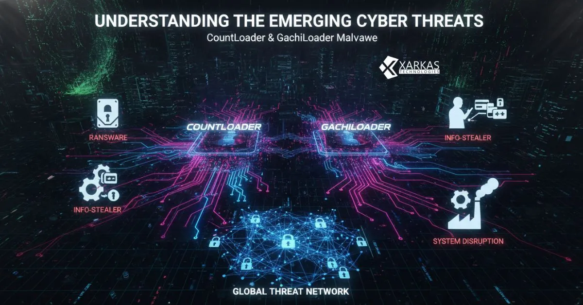 CountLoader and GachiLoader Malware: Understanding the Emerging Cyber Threats