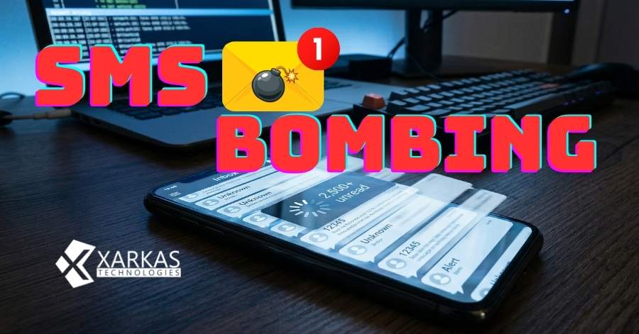 SMS bombing attack